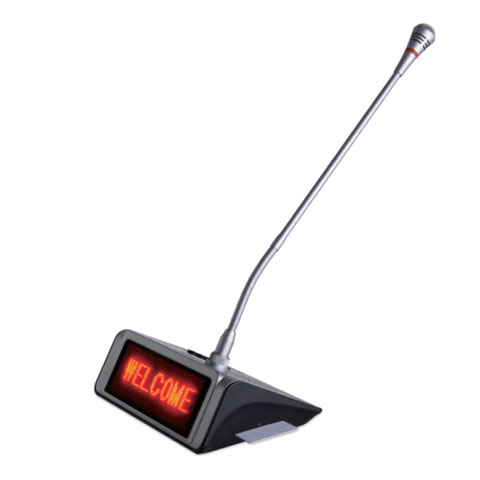 主席單元KBB-3581/00電子桌牌、IC卡、表決、觸屏