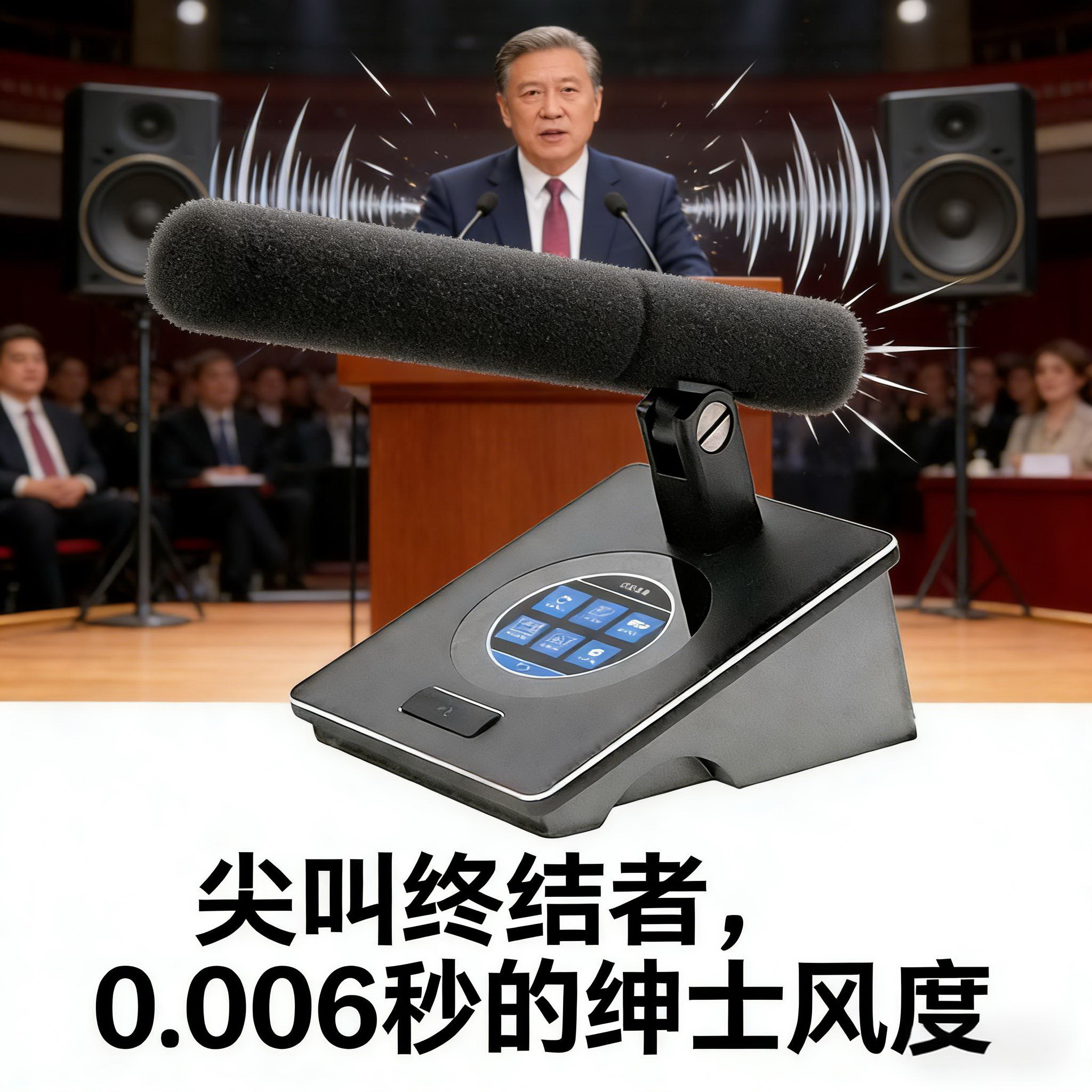 百元級AI反饋抑制降噪處理器（免調試）